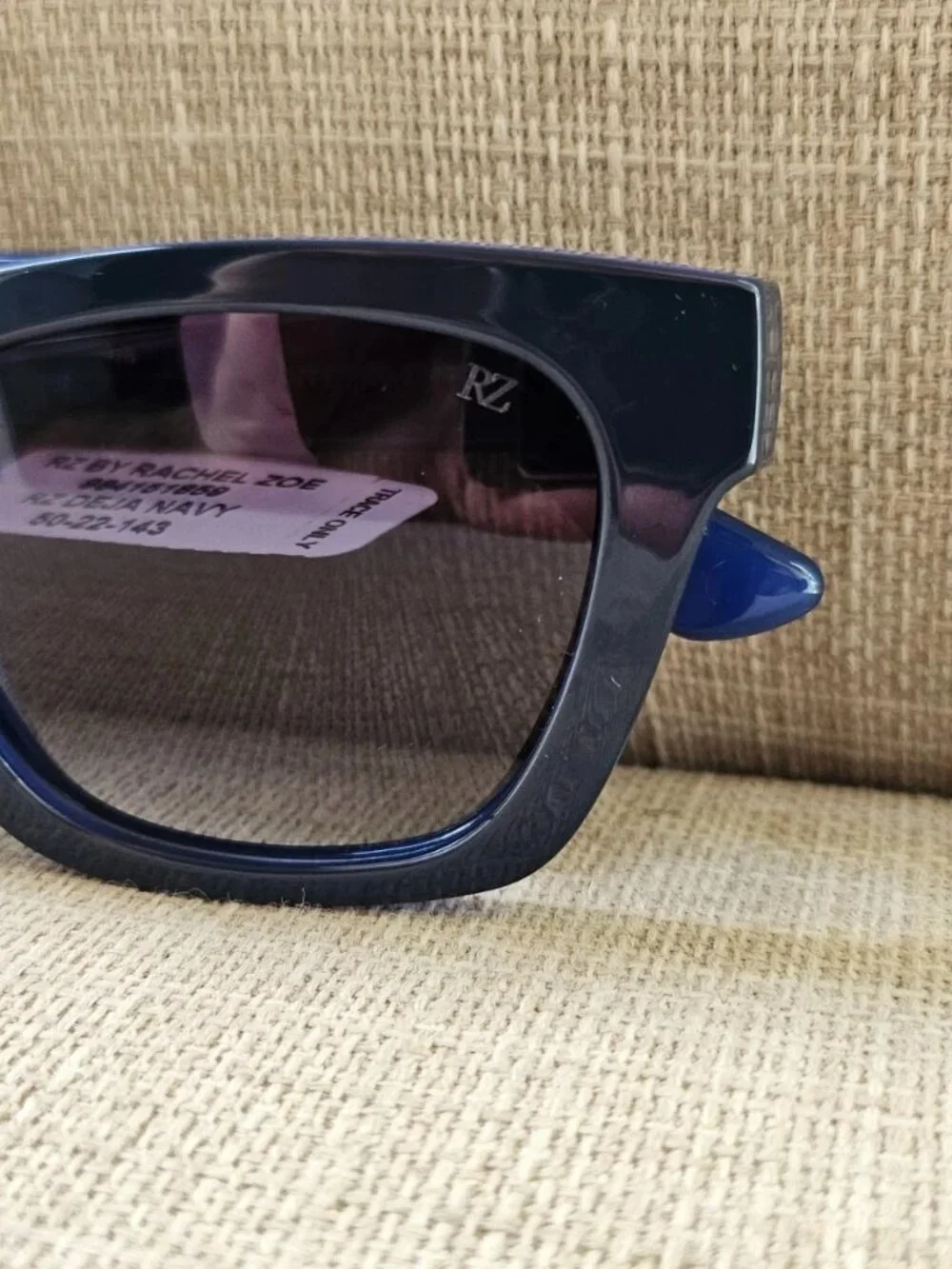 Rachel Zoe Sunglasses Blue Frame RZ DEJA NAVY Eyewear NWD